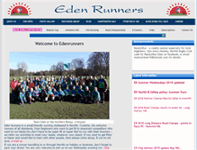 Tablet Screenshot of edenrunners.co.uk